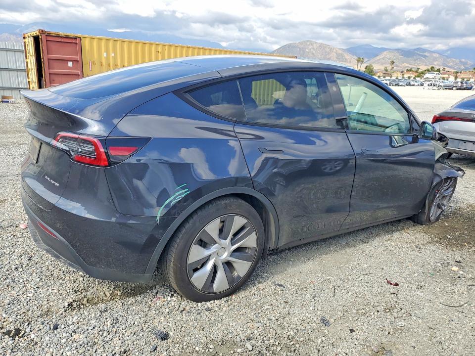 2024 Tesla Model y VIN 7SAYGDEE2RA245942 COPART salvage auction — FRONT END, Ca - Salvage Certificate, sold $14,600 on 2026-07-08 (photo 3)