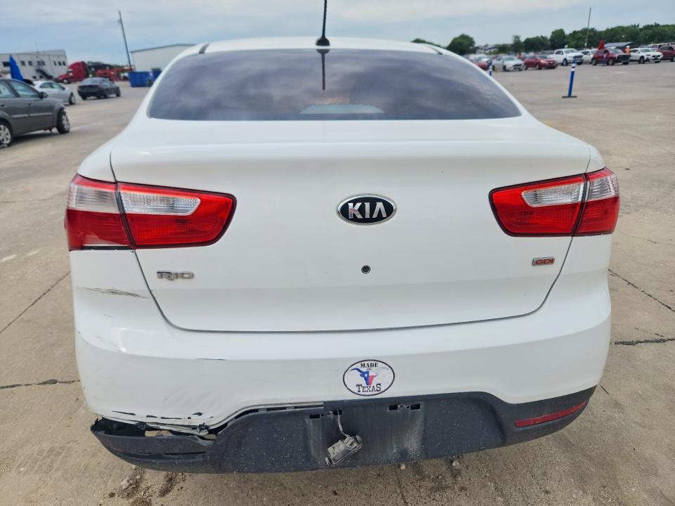 2013 Kia VIN KNADM4A31D6257531 COPART salvage auction — FRONT END, Tx - Salvage Vehicle Title, sold $800 on 2026-07-09 (photo 6)