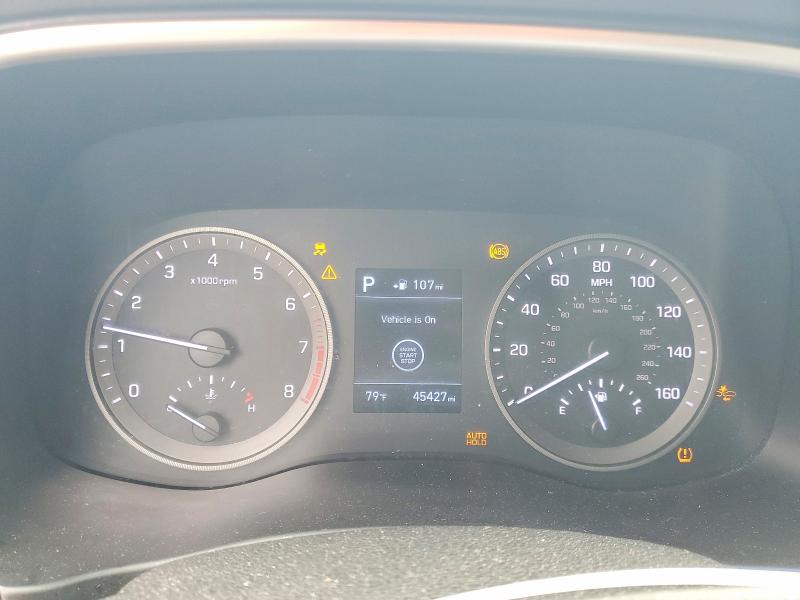 2020 Hyundai Tucson VIN KM8J33A40LU201551 COPART salvage auction — REAR END, Fl - Cert Of Title Slvg Rebuildable, sold $1,100 on 2026-07-21 (photo 9)