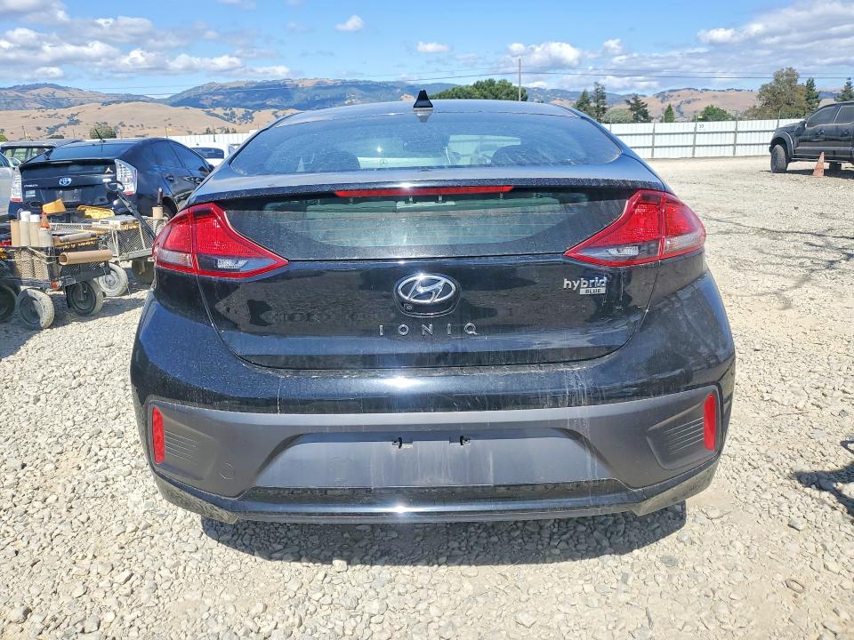 2021 Hyundai Ioniq VIN KMHC65LC5MU245840 COPART salvage auction — FRONT END, Mo - Junking Certificate (P), sold $3,850 on 2026-07-07 (photo 6)