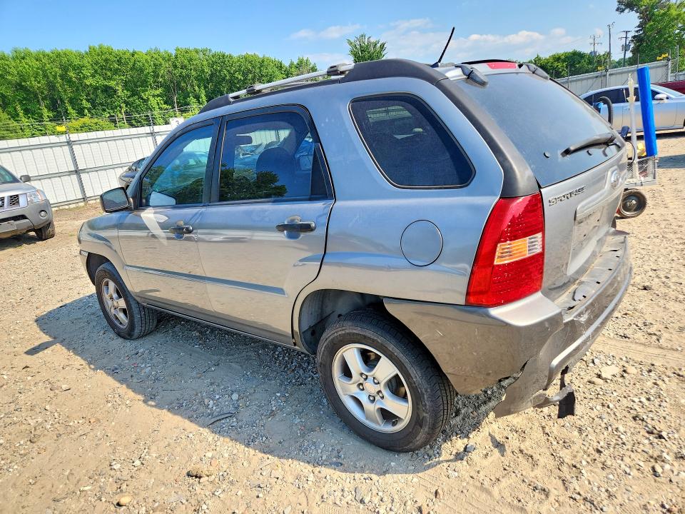 2008 Kia Sportage VIN KNDJF724187453719 COPART salvage auction — REAR END, Va - Cert Of Title - Salvage, sold $425 on 2026-07-07 (photo 2)