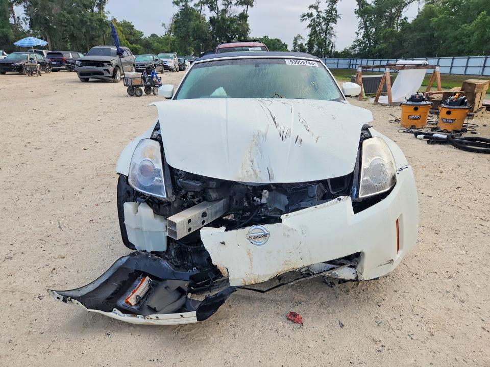 2006 Nissan 350z VIN JN1AZ36A96M455414 COPART salvage auction — FRONT END, Fl - Cert Of Title Slvg Rebuildable, sold $275 on 2026-07-21 (photo 5)
