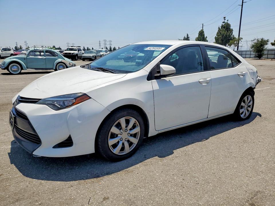 2017 Toyota Corolla VIN 5YFBURHE2HP653139 COPART salvage auction — REAR END, Ca - Salvage Certificate, sold $1,900 on 2026-07-28 (photo 1)