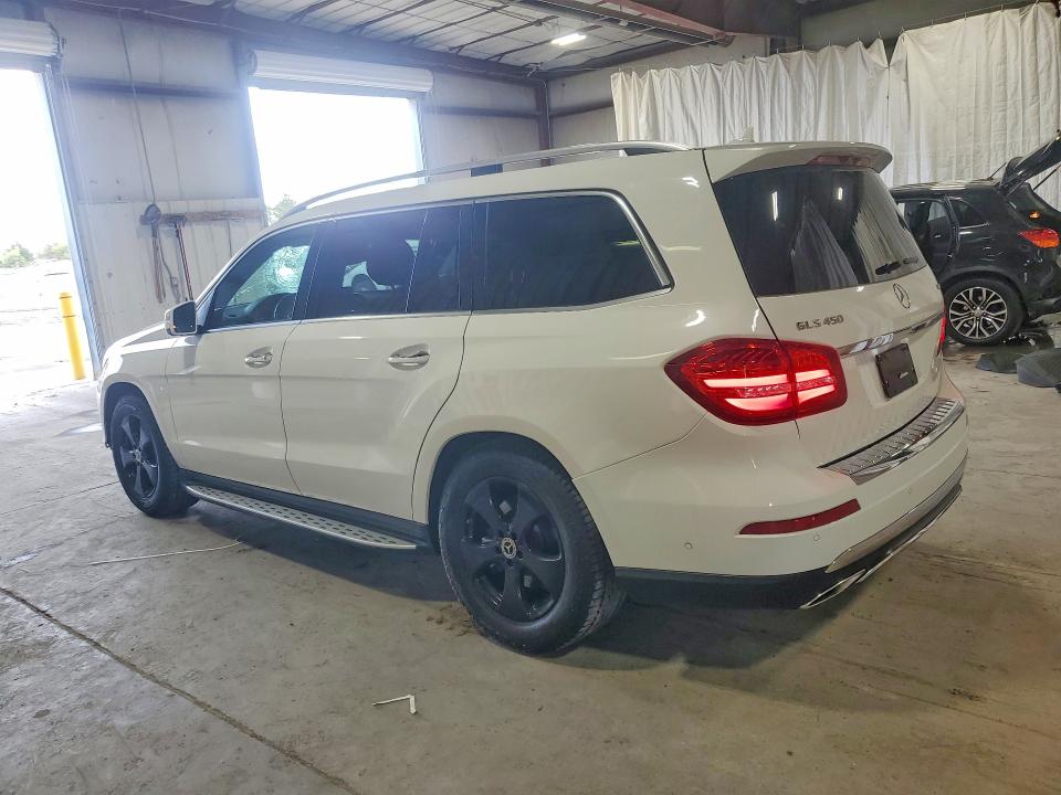 2017 Mercedes-benz Gls-klasse VIN 4JGDF6EE2HA989931 COPART salvage auction — FRONT END, Ny - Mv-907A Salvage Certificate, sold $6,700 on 2026-07-27 (photo 2)