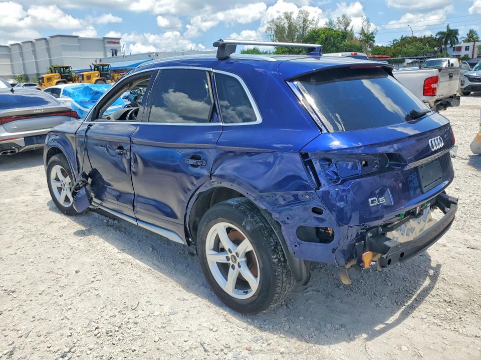 2021 Audi Q5 VIN WA1AAAFY4M2102863 COPART salvage auction — REAR END, TX - CERTIFICATE OF TITLE, sold $8,700 on 2026-07-28 (photo 2)