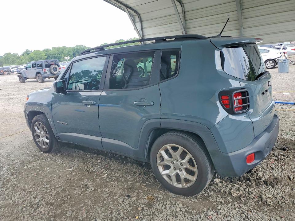 2017 Jeep Renegade VIN ZACCJABB6HPE72174 COPART salvage auction — FRONT END, Ga - Cert Of Title-Salvage, sold $1,950 on 2026-07-21 (photo 2)