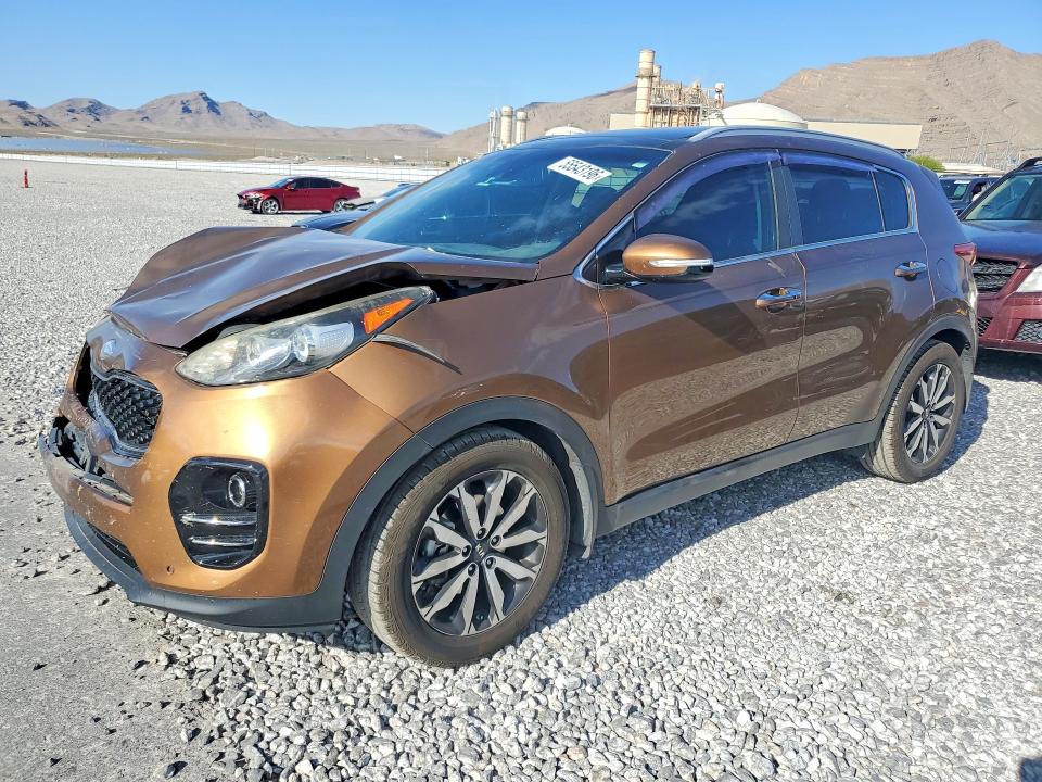 2017 Kia VIN KNDPN3AC6H7211376 COPART salvage auction — FRONT END, Nv - Salvage Title, sold $1,100 on 2026-07-27 (photo 1)