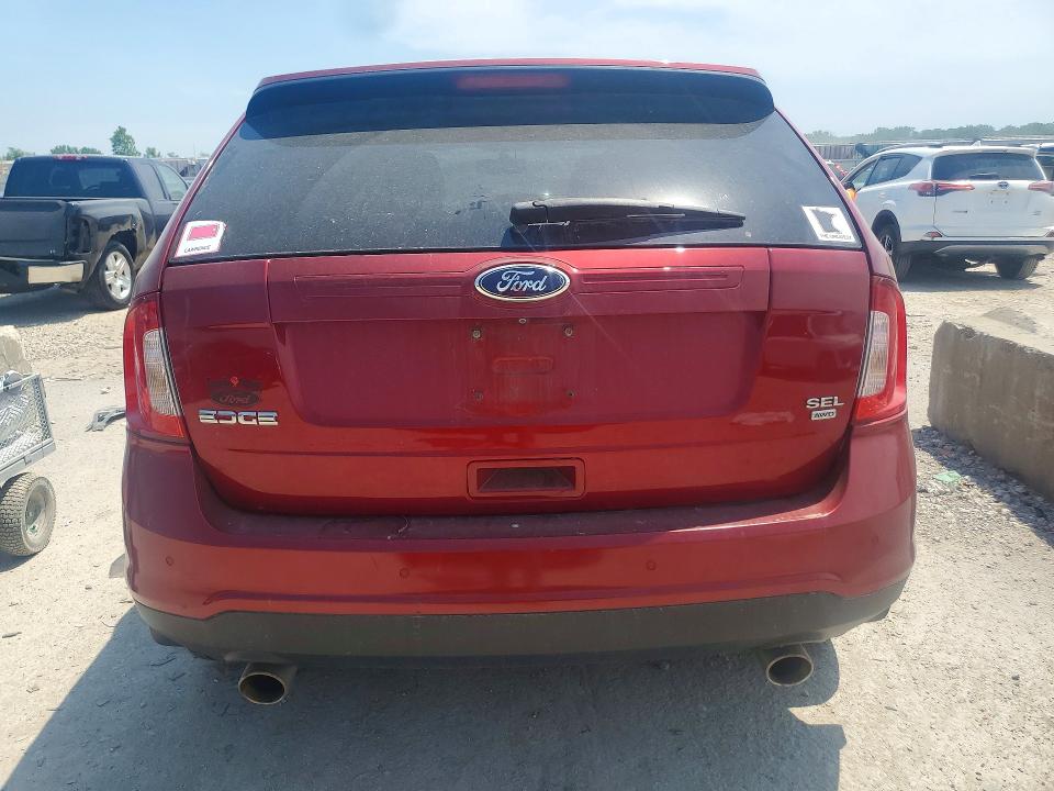 2014 Ford Edge VIN 2FMDK4JC7EBA17990 COPART salvage auction — SIDE, Mn - Cert Of Title-Prior Salvage, sold $2,150 on 2026-07-02 (photo 6)