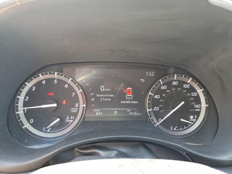 2021 Toyota Highlander VIN 5TDGZRBH2MS057315 COPART salvage auction — HAIL, Ia - Cert Of Title-Salvage Title, sold $10,500 on 2026-07-22 (photo 9)