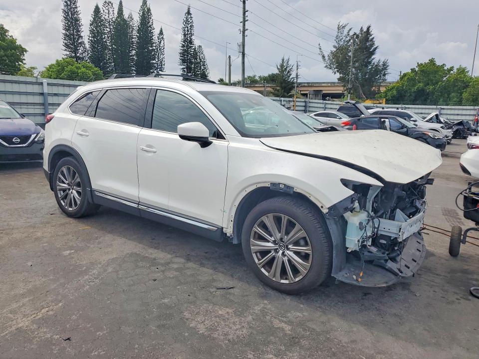 2021 Mazda VIN JM3TCBEY9M0515493 COPART salvage auction — FRONT END, Fl - Certificate Of Destruction, sold $6,300 on 2026-07-27 (photo 4)