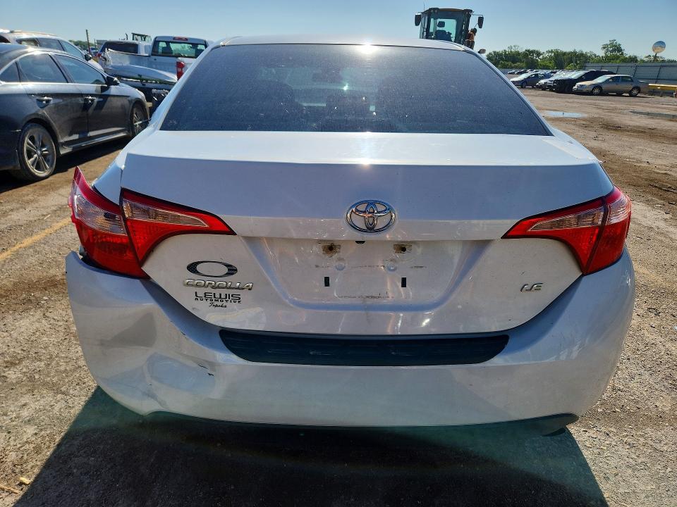 2018 Toyota VIN 5YFBURHE6JP801184 COPART salvage auction — FRONT END, KS, sold $3,700 on 2026-07-27 (photo 6)