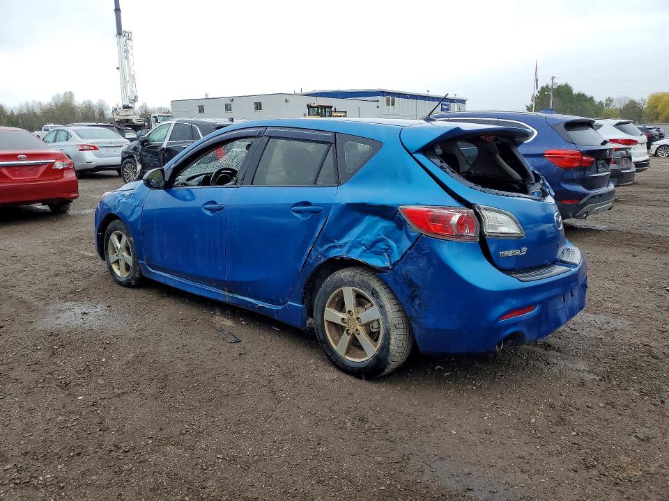 2012 Mazda 3 VIN JM1BL1L76C1634765 COPART salvage auction — REAR END, On - Permit Salvage, sold $200 on 2026-07-23 (photo 2)