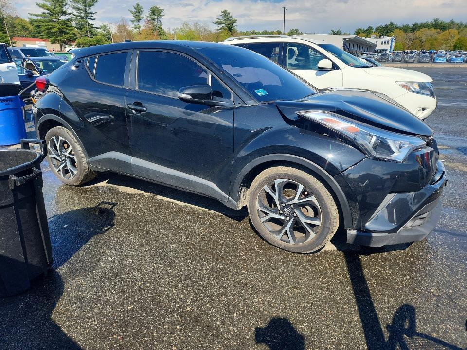 2019 Toyota C-hr VIN NMTKHMBX7KR096825 COPART salvage auction — FRONT END, RI - SALVAGE CERTIFICATE OF TITLE (P), sold $3,250 on 2026-07-28 (photo 4)