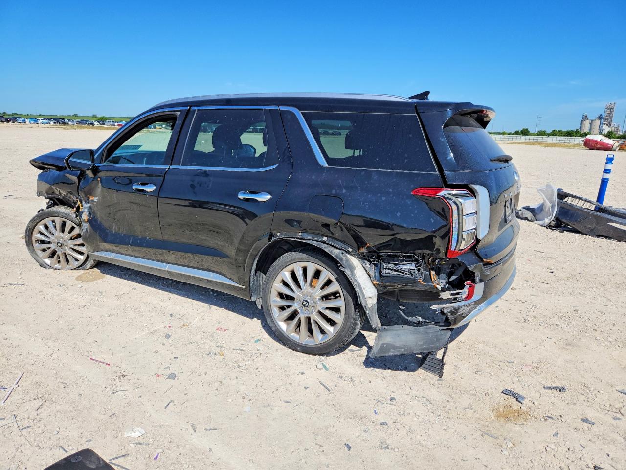 2020 Hyundai Palisade VIN KM8R5DHE8LU108018 COPART salvage auction — Front End, TX - CERTIFICATE OF TITLE, sold $4,900 on 2026-07-09 (photo 2)