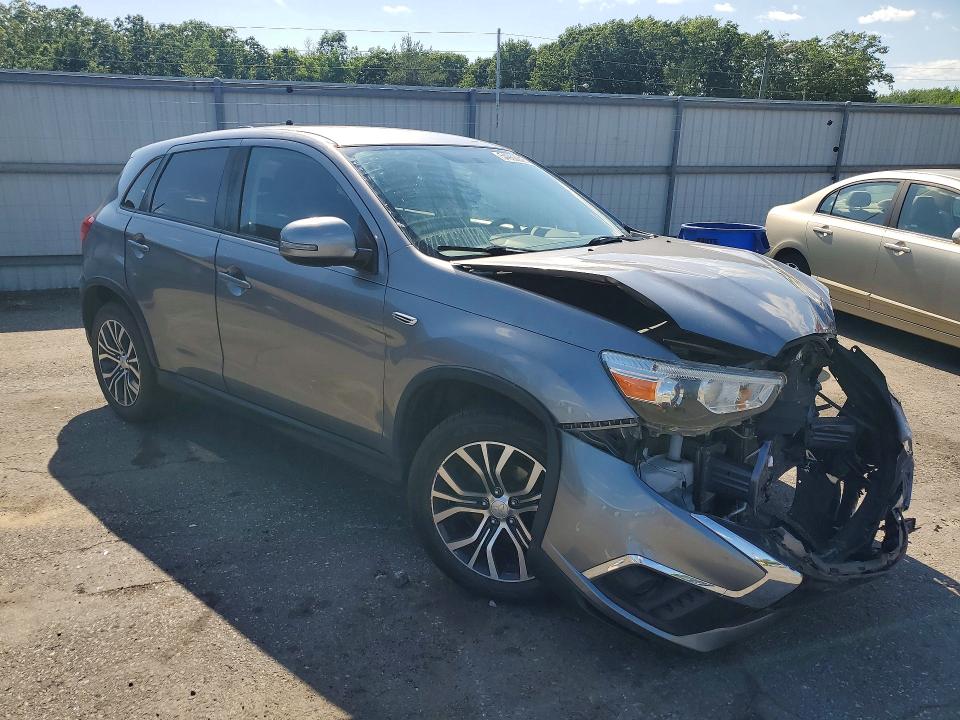 2018 Mitsubishi VIN JA4AP3AU2JU024792 COPART salvage auction — FRONT END, Id - Salvage Certificate Of Title, sold $2,950 on 2026-07-07 (photo 4)