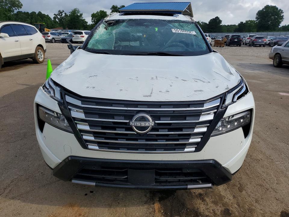 2024 Nissan Rogue VIN JN8BT3DC8RW380497 COPART salvage auction — ROLLOVER, Ms - Cert Of Title-Salvaged, sold $2,600 on 2026-07-10 (photo 5)