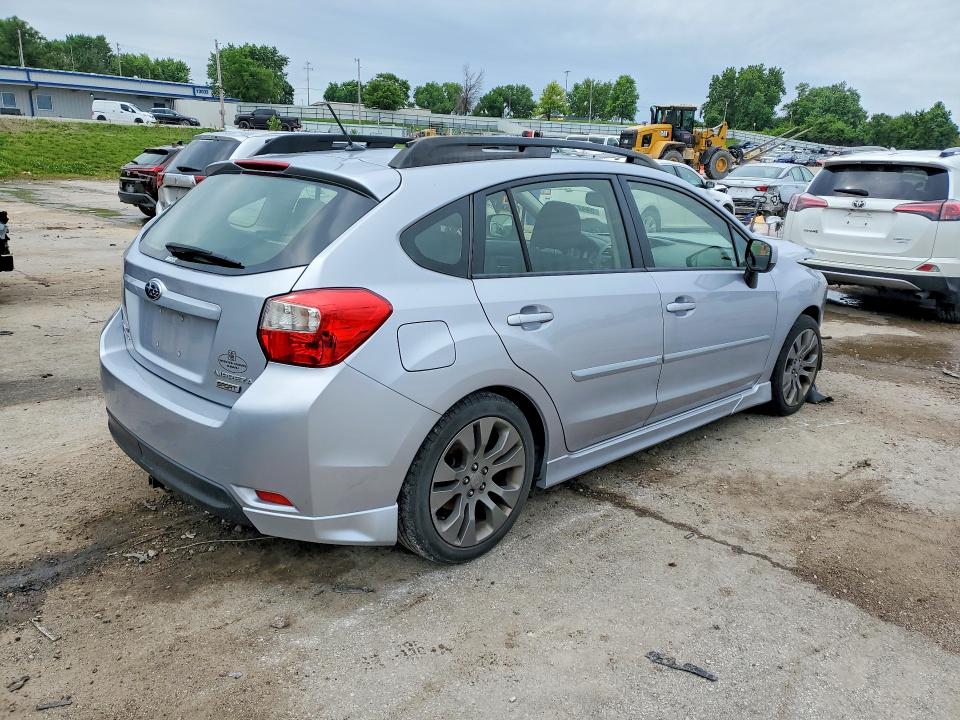 2012 Subaru Impreza VIN JF1GPAL61CH246082 COPART salvage auction — FRONT END, Mo - Salvage Certificate Of Title, sold $450 on 2026-07-02 (photo 3)