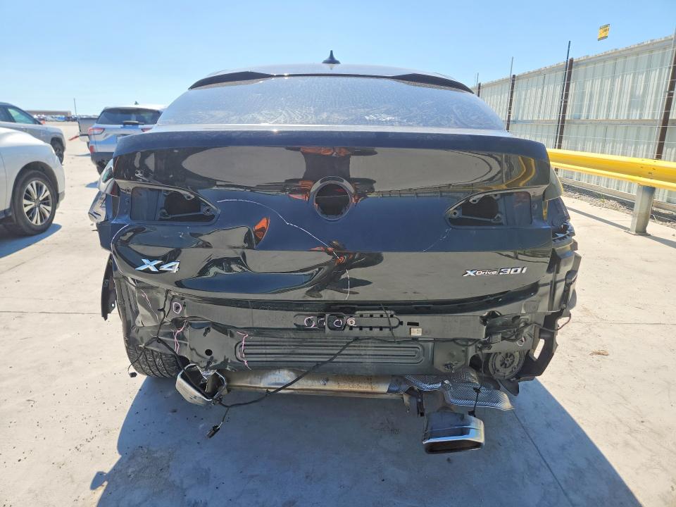 2024 BMW X4 VIN 5UX33DT03R9W97548 COPART salvage auction — REAR END, Tx - Salvage Vehicle Title, sold $24,700 on 2026-07-10 (photo 6)