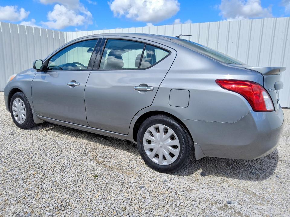 2014 Nissan Versa VIN 3N1CN7APXEL829237 COPART salvage auction — MINOR DENT/SCRATCHES, Fl - Certificate Of Title, sold $4,300 on 2026-07-09 (photo 2)
