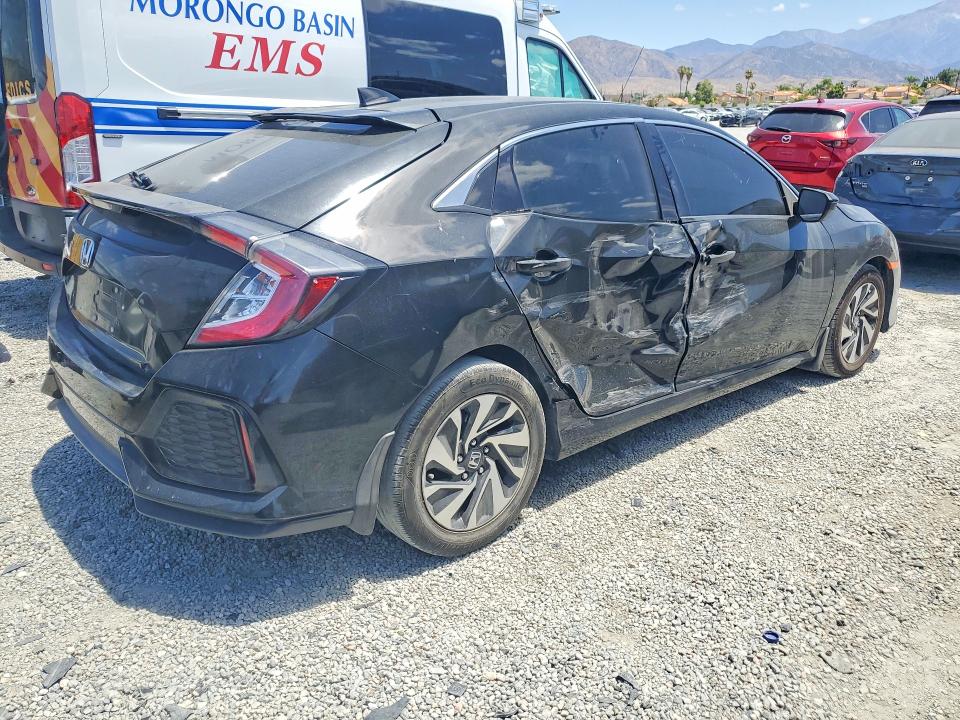 2018 Honda Civic VIN SHHFK7H25JU431289 COPART salvage auction — SIDE, Ca - Salvage Certificate, sold $3,300 on 2026-07-15 (photo 3)