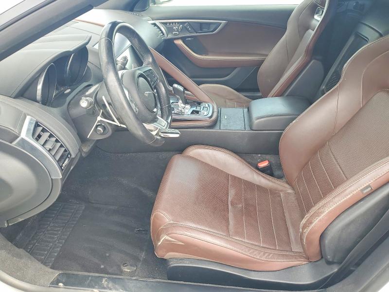 2020 Jaguar F-type VIN SAJDD5GX7LCK65055 COPART salvage auction — FRONT END, Fl - Cert Of Title Slvg Rebuildable, sold $10,200 on 2026-07-15 (photo 7)