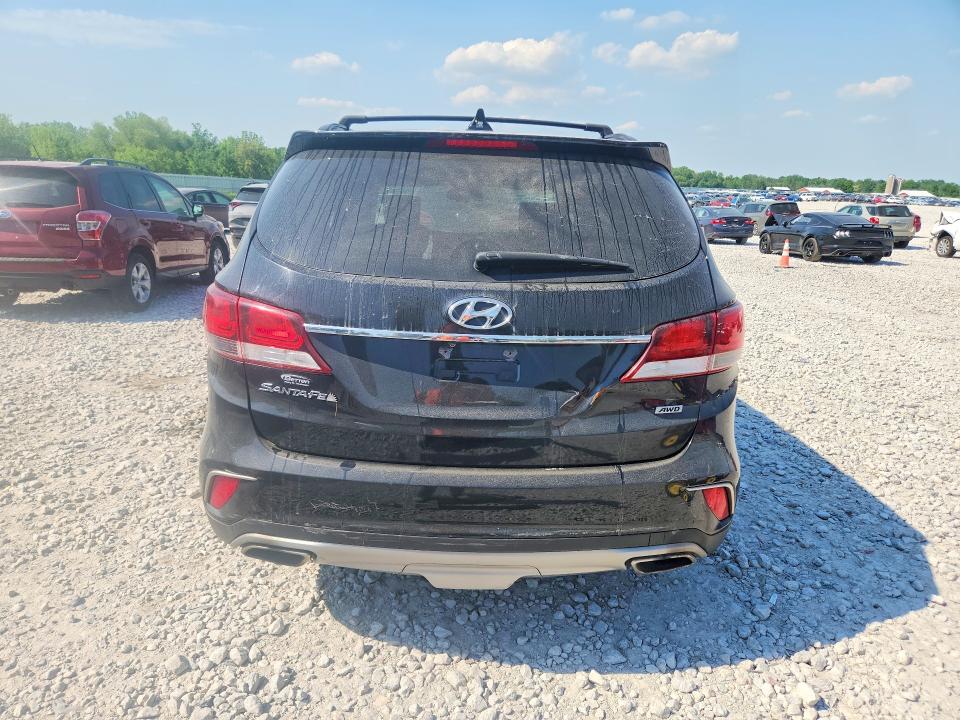 2017 Hyundai Santa fe VIN KM8SMDHF0HU221501 COPART salvage auction — MINOR DENT/SCRATCHES, Mi - Dealer Only Clean Title (P), sold $3,500 on 2026-07-28 (photo 6)