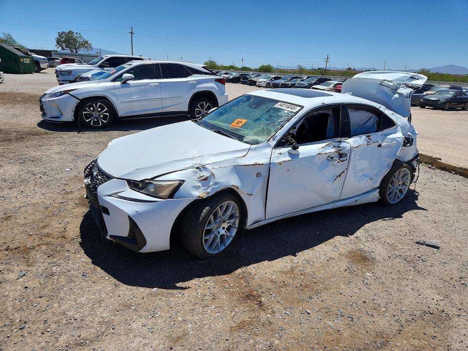 2017 Lexus Is 350 VIN JTHBE1D2XH5030759 COPART salvage auction — SIDE, AZ - CERT OF TITLE - SALVAGE, sold $2,400 on 2026-07-31 (photo 1)