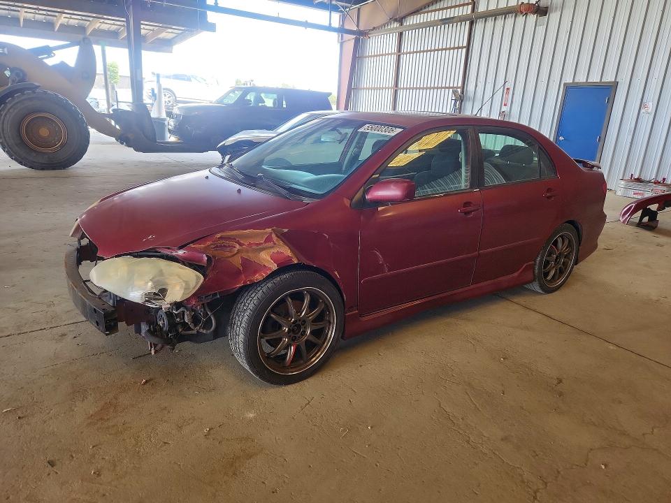 2006 Toyota VIN 2T1BY30EX6C550884 COPART salvage auction — FRONT END, Ca - Salvage Certificate, sold $1,200 on 2026-07-02 (photo 1)