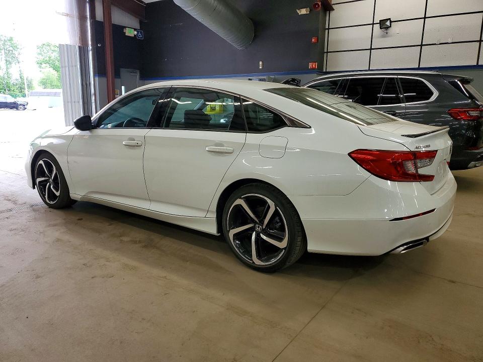 2022 Honda Accord VIN 1HGCV1F36NA091381 COPART salvage auction — FRONT END, Ma - Certificate Of Title, sold $10,000 on 2026-07-30 (photo 2)