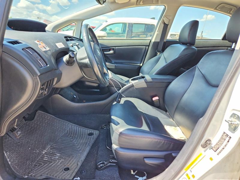2013 Toyota Prius VIN JTDKN3DU3D1648036 COPART salvage auction — FRONT END, Tx - Salvage Vehicle Title, sold $3,400 on 2026-07-10 (photo 7)
