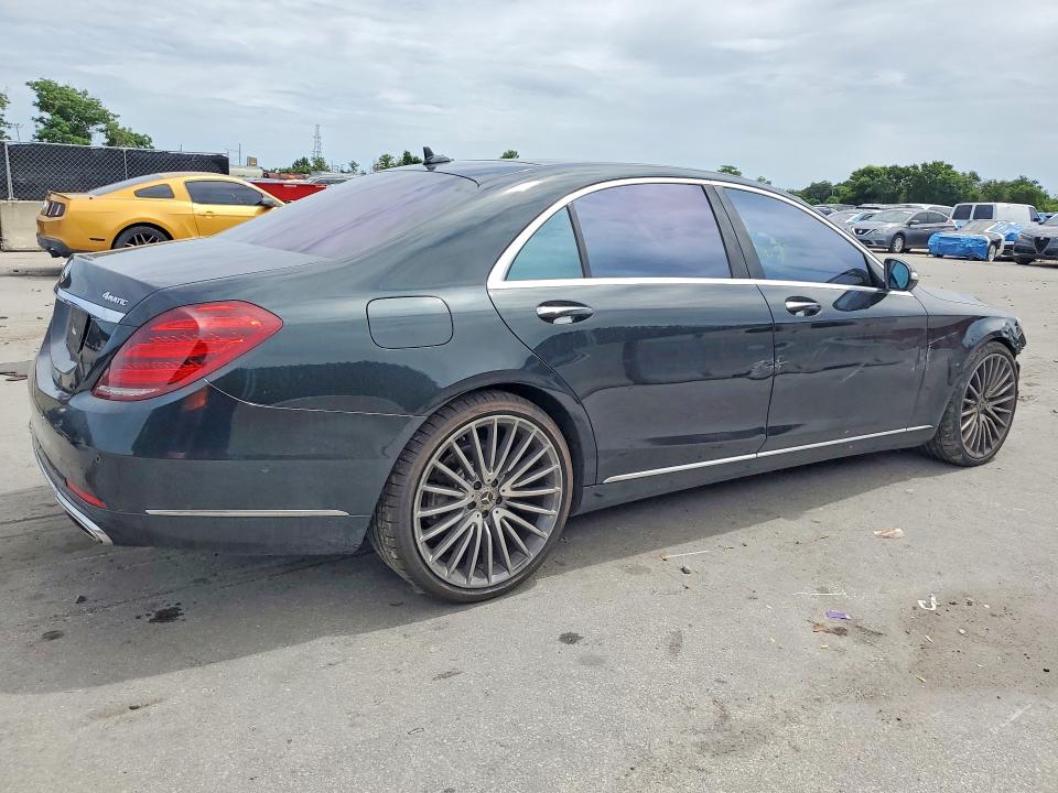 2018 Mercedes-benz S-klasse VIN WDDUG8GB7JA372245 COPART salvage auction — FRONT END, Fl - Cert Of Title Slvg Rebuildable, sold $14,200 on 2026-08-11 (photo 3)