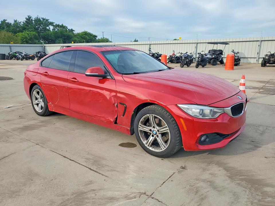 2015 BMW VIN WBA4C9C50FD331518 COPART salvage auction — SIDE, Tx - Certificate Of Title, sold $2,900 on 2026-07-13 (photo 4)