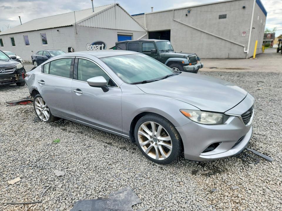 2014 Mazda VIN JM1GJ1V62E1133147 COPART salvage auction — REAR END, Nj - Cert Of Title-Salvage, sold $375 on 2026-07-31 (photo 2)