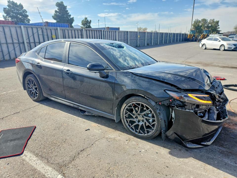 2025 Toyota Camry VIN 4T1DAACK9SU183262 COPART salvage auction — FRONT END, Tx - Salvage Vehicle Title, sold $16,100 on 2026-07-31 (photo 4)
