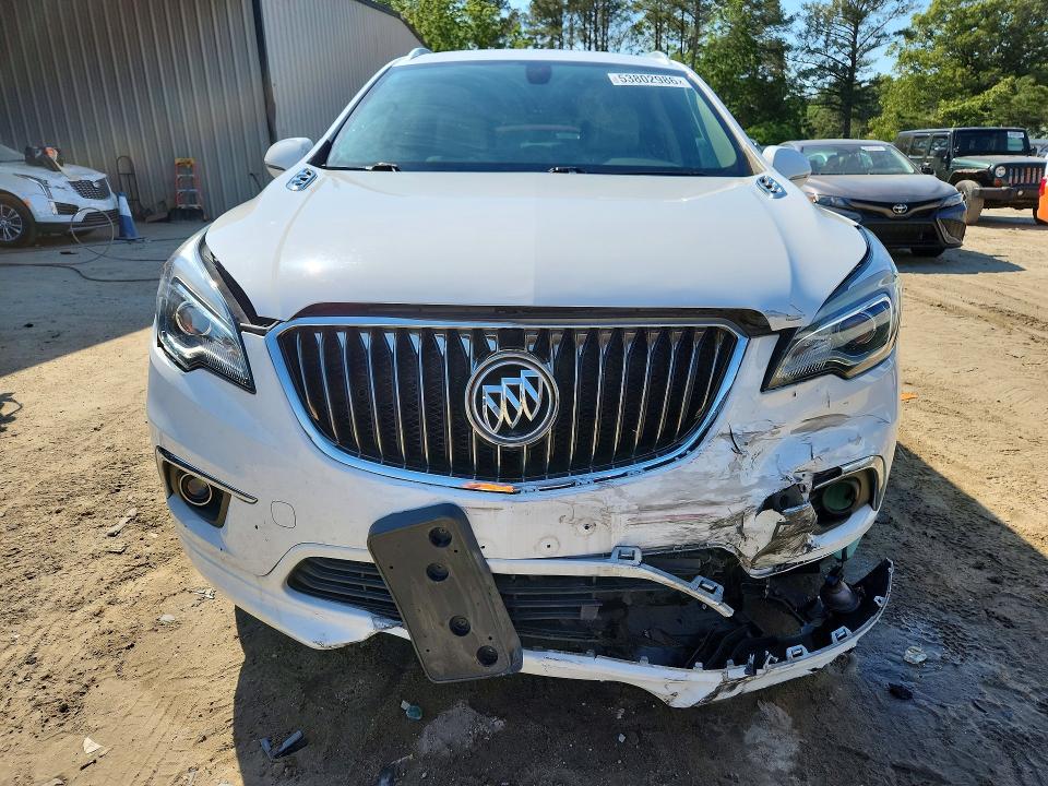 2018 Buick Envision VIN LRBFX2SA5JD058699 COPART salvage auction — FRONT END, De - Salvage Certificate, sold $1,550 on 2026-07-28 (photo 5)