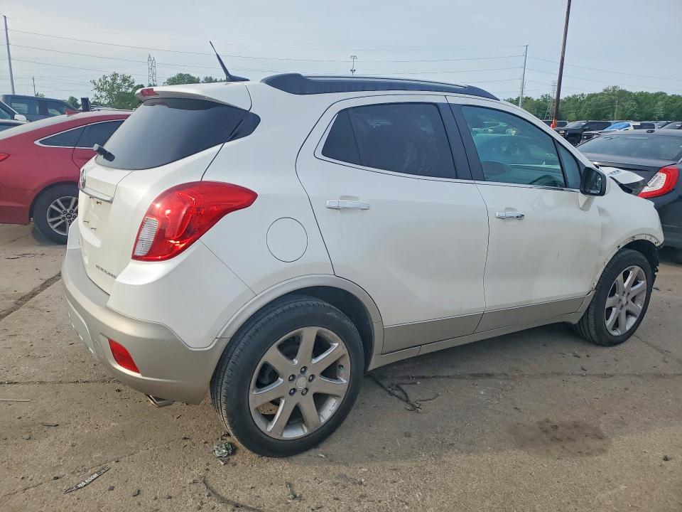 2013 Buick Encore VIN KL4CJCSB8DB094465 COPART salvage auction — FRONT END, Mi - Certificate Of Title, sold $1,400 on 2026-07-07 (photo 3)