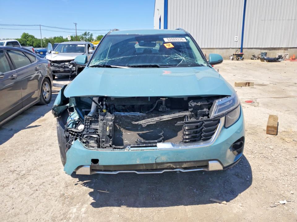 2025 Kia Seltos VIN KNDERCAAXS7690662 COPART salvage auction — FRONT END, Ky - Cert Of Title-Salvage, sold $7,600 on 2026-07-22 (photo 5)