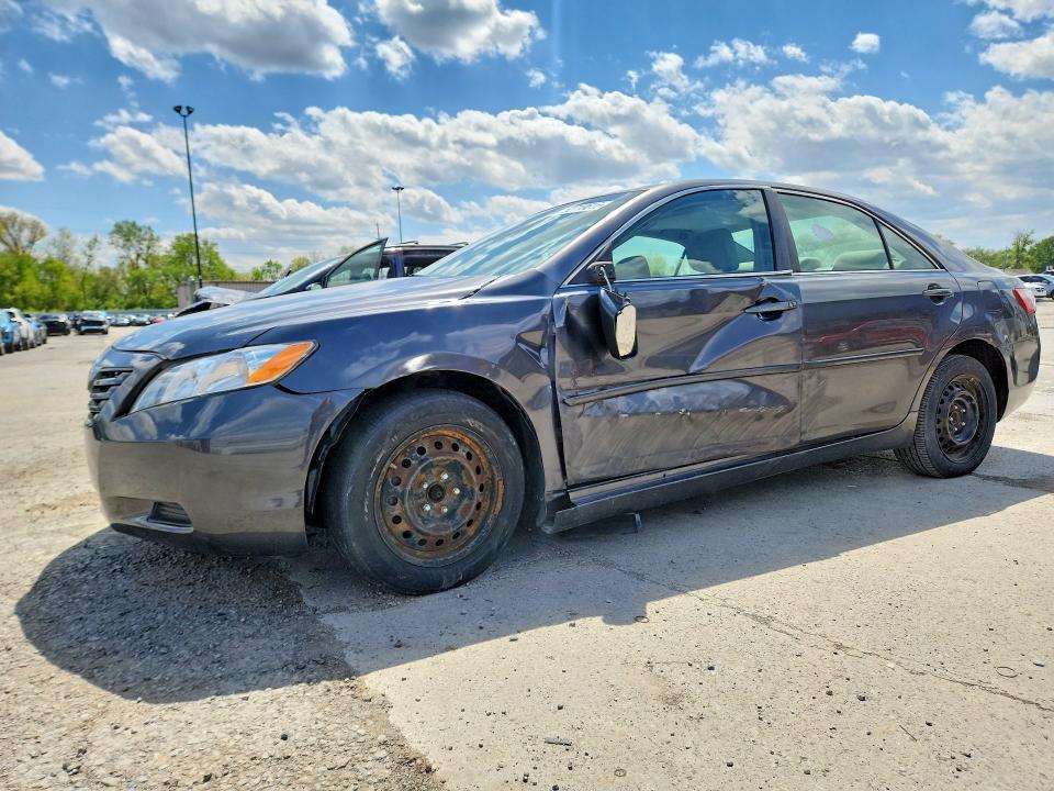 2007 Toyota Camry VIN JTNBE46K573070172 COPART salvage auction — SIDE, IN - CERT OF TITLE - REBUILT VEHICL, sold $625 on 2026-07-27 (photo 1)