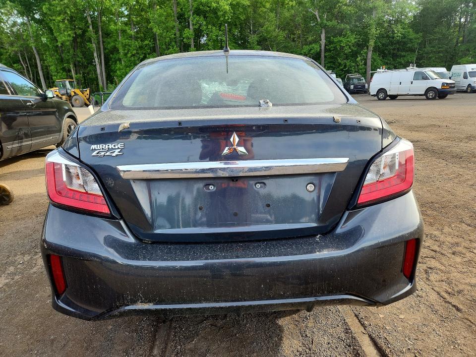 2024 Mitsubishi Mirage VIN ML32FUFJ1RHF04561 COPART salvage auction — FRONT END, Vt - Cert Of Title-Salvage Vehicle, sold $1,400 on 2026-07-09 (photo 6)