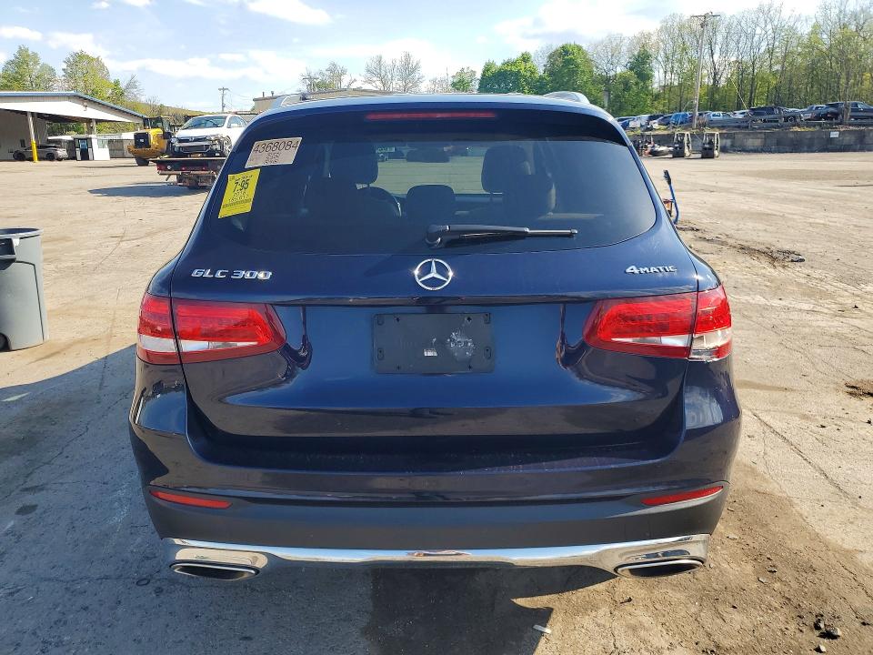 2018 Mercedes-benz Glc class VIN WDC0G4KB4JV021465 COPART salvage auction — MINOR DENT/SCRATCHES, WV - CERTIFICATE OF TITLE, sold $6,600 on 2026-07-09 (photo 6)