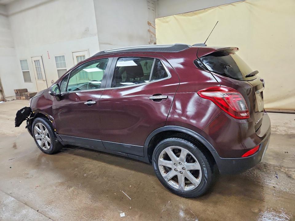 2017 Buick Encore VIN KL4CJDSB9HB135665 COPART salvage auction — FRONT END, MI - CERTIFICATE OF TITLE, sold $1,550 on 2026-07-22 (photo 2)