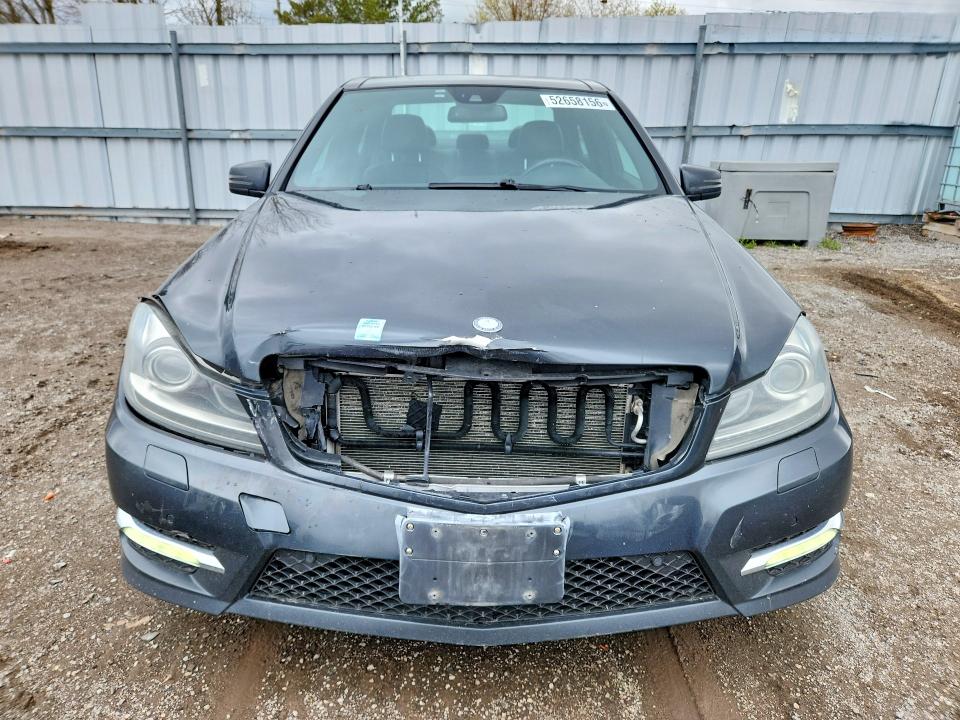 2013 Mercedes-benz VIN WDDGF8JB3DA795692 COPART salvage auction — FRONT END, On - Permit No Brand - Unfit, sold $2,650 on 2026-07-02 (photo 5)
