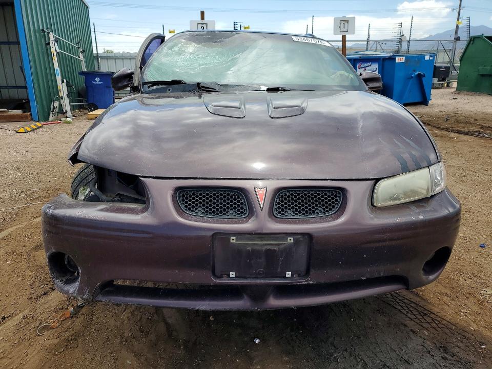 2002 Pontiac Grand prix VIN 1G2WP52K62F265334 COPART salvage auction — FRONT END, Co - Salvage Title, sold $275 on 2026-08-24 (photo 5)