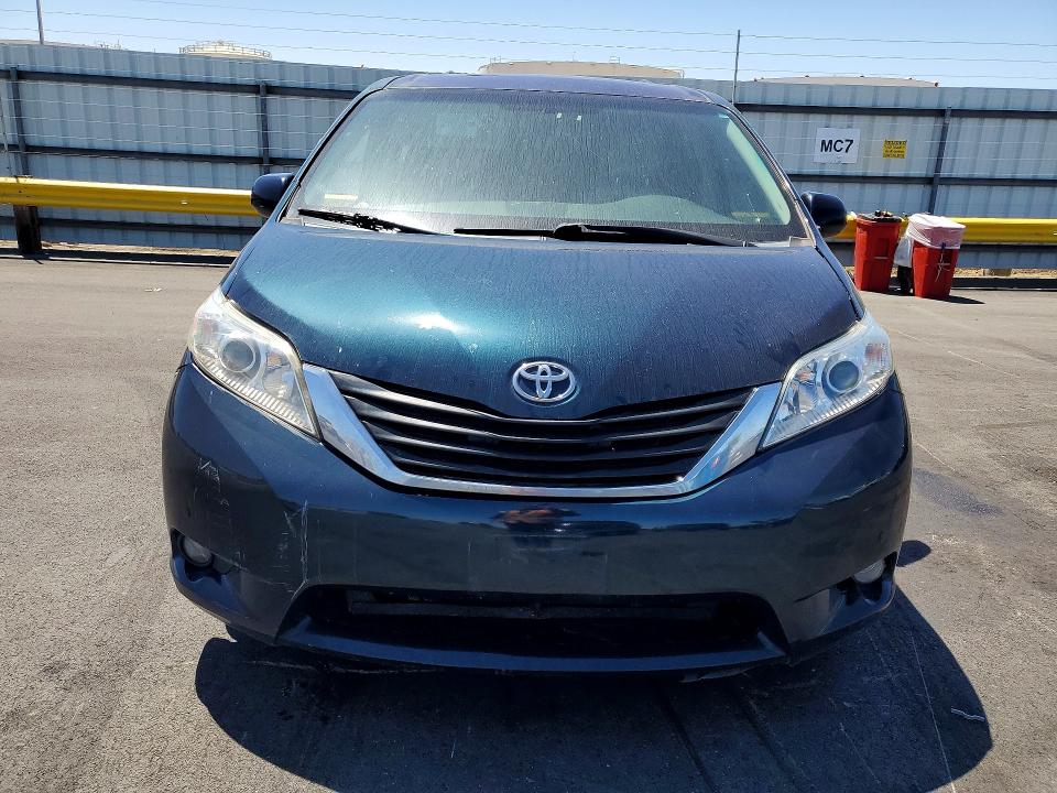 2012 Toyota VIN 5TDYK3DC6CS237189 COPART salvage auction — SIDE, Ca - Salvage Certificate, sold $1,700 on 2026-07-08 (photo 5)