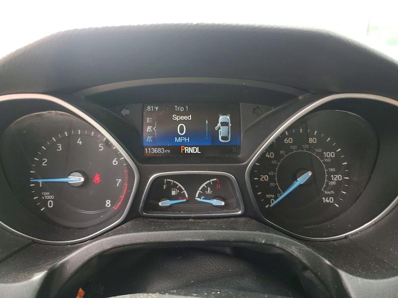 2018 Ford Focus VIN 1FADP3K26JL280137 COPART salvage auction — FRONT END, PA - CERTIFICATE OF SALVAGE, sold $325 on 2026-07-02 (photo 9)