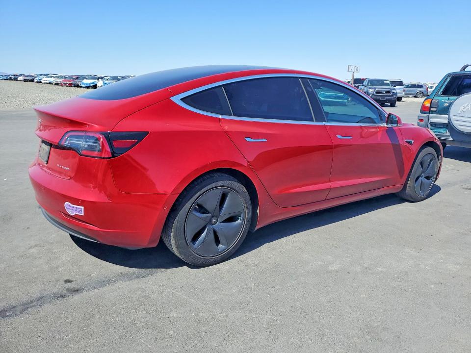 2019 Tesla Model 3 VIN 5YJ3E1EB8KF432869 COPART salvage auction — FRONT END, Ca - Salvage Certificate, sold $7,000 on 2026-07-15 (photo 3)