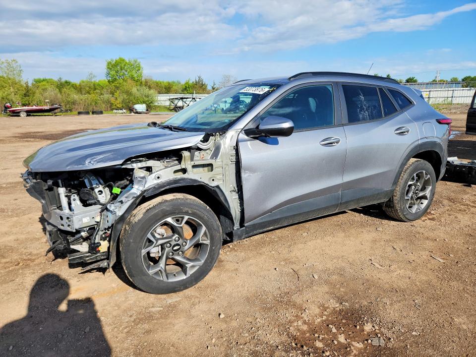 2025 Chevrolet Trax VIN KL77LHEP9SC195122 COPART salvage auction — FRONT END, Oh - Cert Of Title-Salvage, sold $4,450 on 2026-07-02 (photo 1)