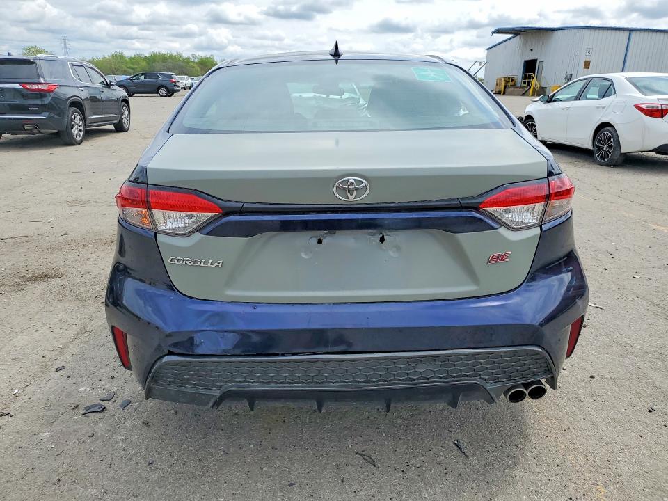2020 Toyota VIN 5YFS4RCE0LP007498 COPART salvage auction — SIDE, Il - Salvage Certificate, sold $2,900 on 2026-07-15 (photo 6)