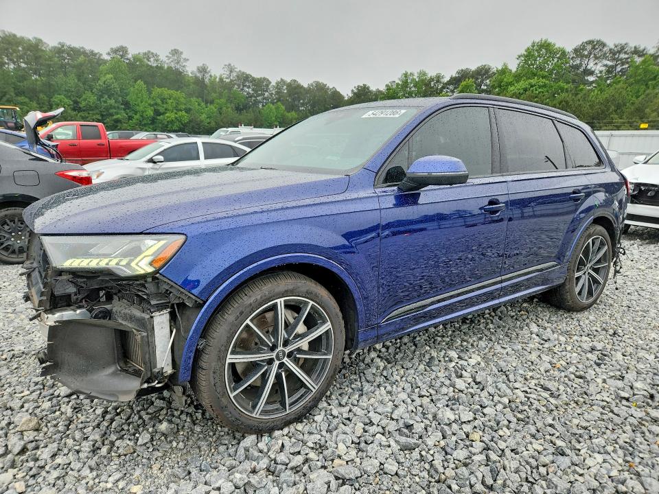 2021 Audi Q7 VIN WA1LXAF70MD019952 COPART salvage auction — FRONT END, Ga - Cert Of Title-Salvage, sold $14,400 on 2026-07-28 (photo 1)