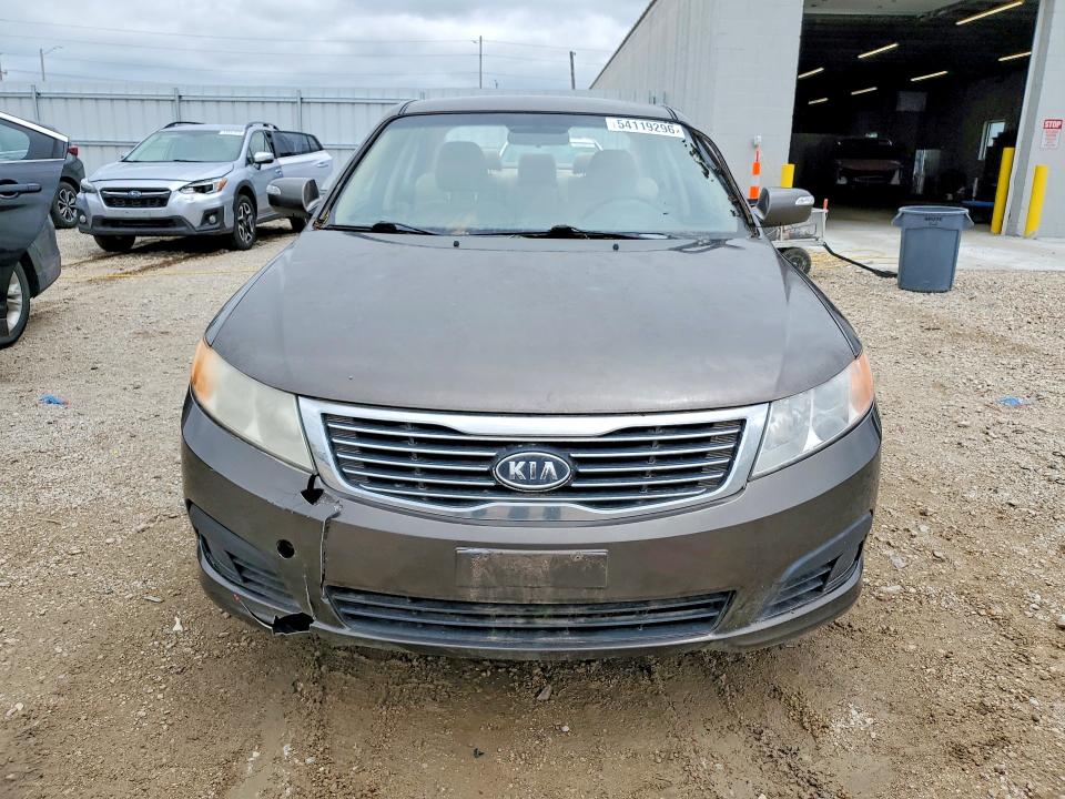 2010 Kia Optima VIN KNAGG4A8XA5452996 COPART salvage auction — FRONT END, Ia - Cert Of Title-Salvage Title, sold $425 on 2026-07-22 (photo 5)